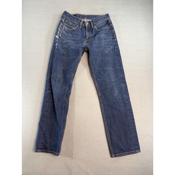 Levi's Other - Levi's 514 Jeans Mens 28x30 Med Wash Blue Regular Straight Stretch Denim Casual